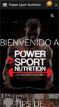 Mobile Screenshot of powersportnutrition.com